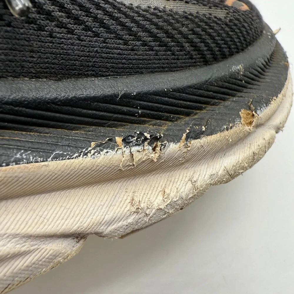 Hoka Clifton 9 Women's Running‎ Shoes Black Rose Gold Athletic Sneakers Size 8.5